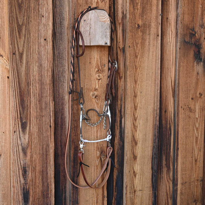Reinsman Loose Port Bridle Rig w/All New Leather