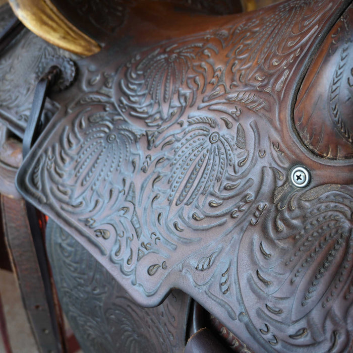 Antique Carl Darr Saddle