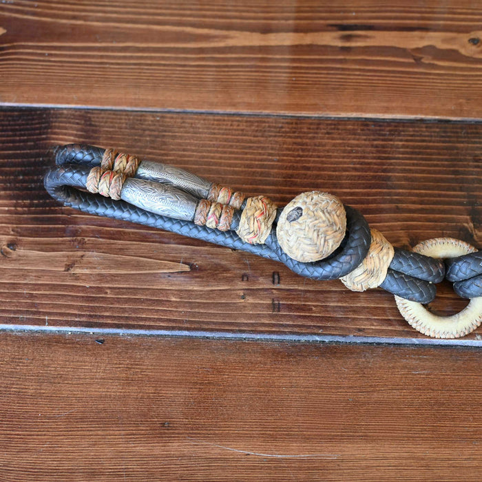 Vintage leather & Rawhide Set Hobbles & Rope