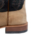 Anderson Bean Men's Square Toe Tan Crazyhorse Black Western Boot MEN - Footwear - Western Boots Anderson Bean Boot Co.