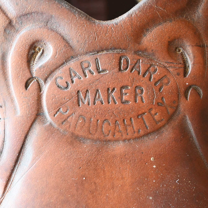 Antique Carl Darr Saddle