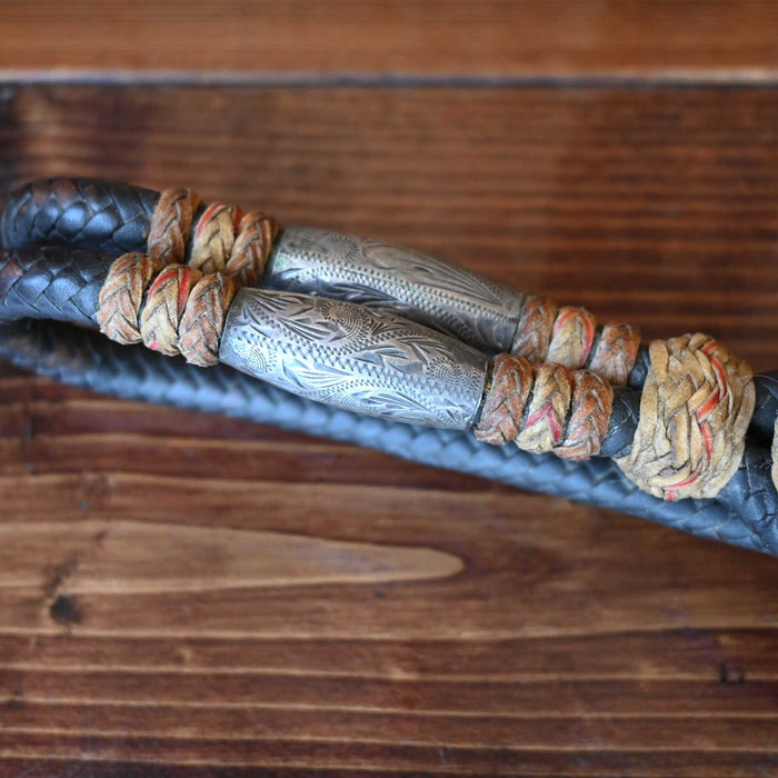 Vintage leather & Rawhide Set Hobbles & Rope