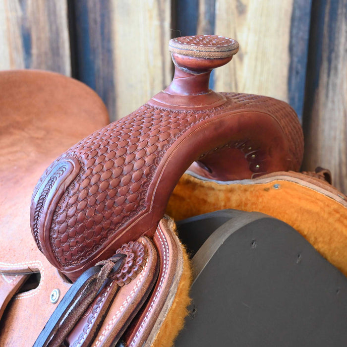 15.5" TESKEY'S STRIP DOWN RANCH SADDLE