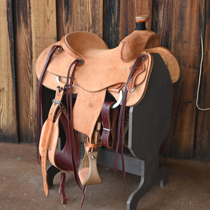14.5" TESKEY'S RANCH SADDLE Saddles - New Teskey's Saddlery
