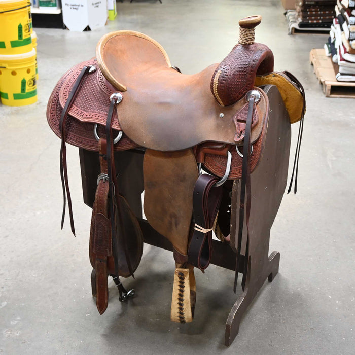 17" USED TESKEY'S RANCH ASSOCIATION SADDLE