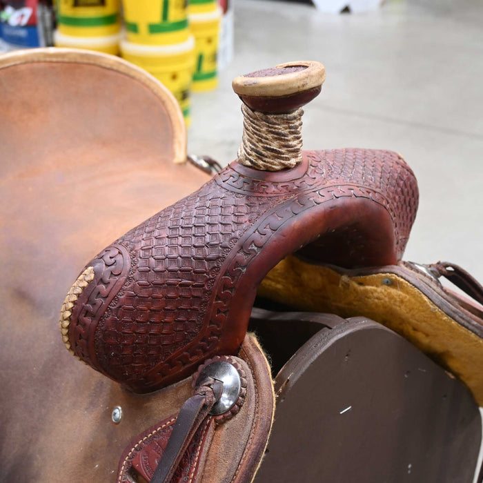 17" USED TESKEY'S RANCH ASSOCIATION SADDLE