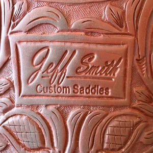 15.5" USED JEFF SMITH COW HORSE SADDLE Saddles Jeff Smith   