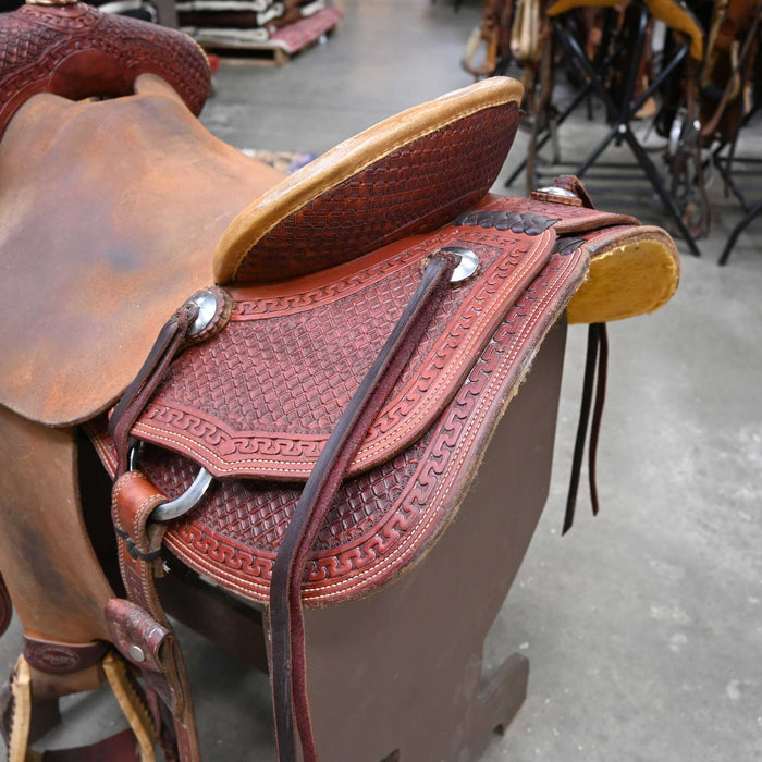 17" USED TESKEY'S RANCH ASSOCIATION SADDLE