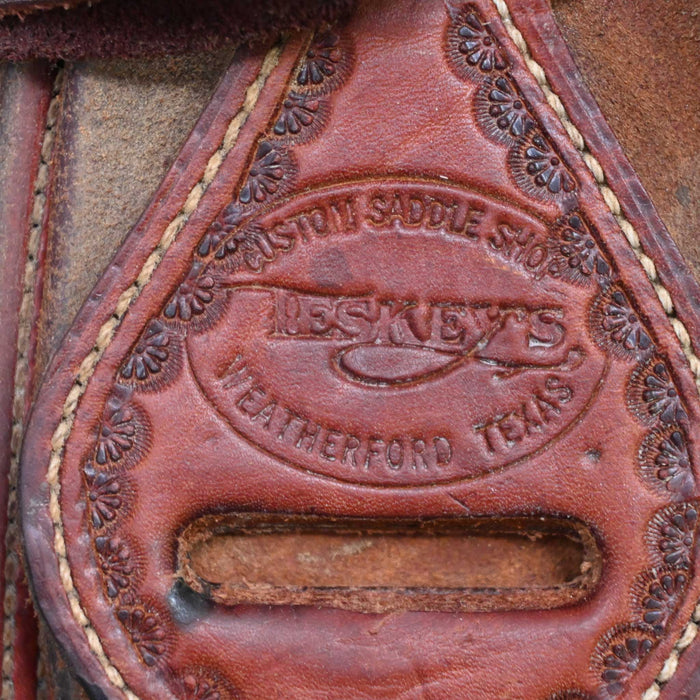 17" USED TESKEY'S RANCH ASSOCIATION SADDLE