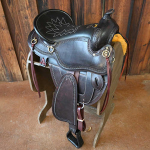 16" USED DOUBLE T GAITED SADDLE