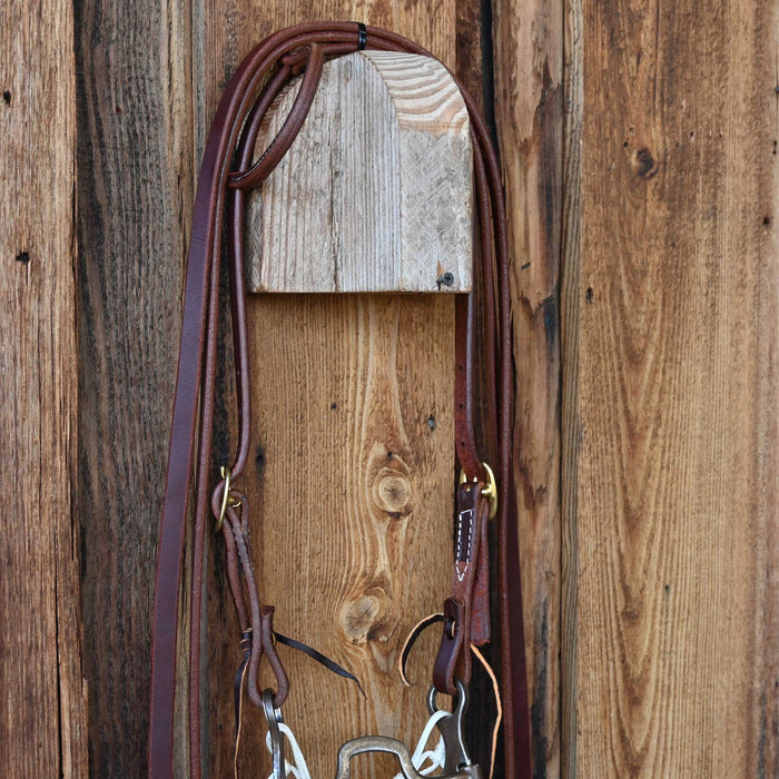 Teskey's Square Port Bridle Rig w/All New Leather