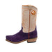 Horse Power Men's Cutter Toe High Noon Purple Suede Western Boot MEN - Footwear - Western Boots Horse Power