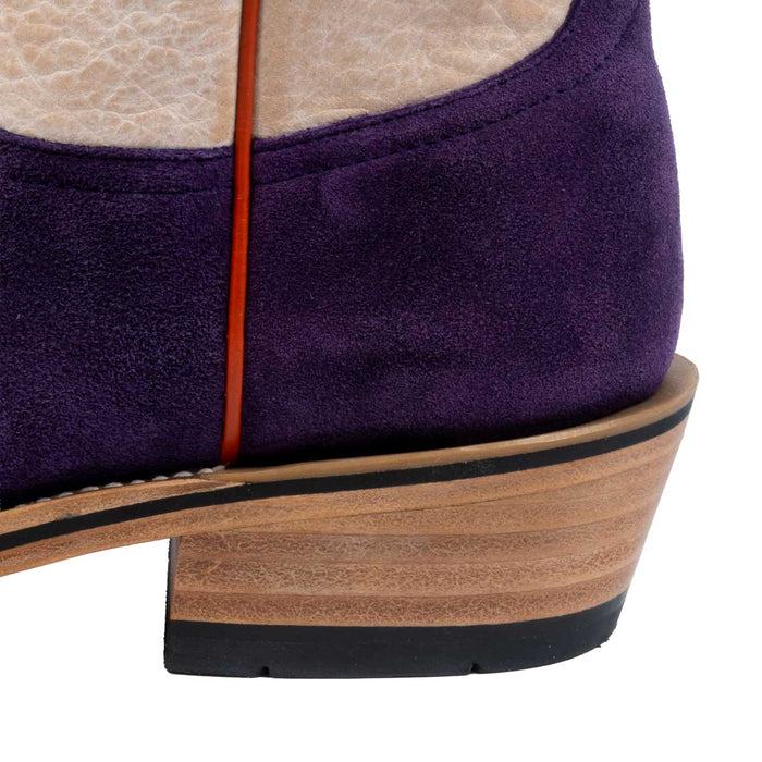 Horse Power Men's Cutter Toe High Noon Purple Suede Western Boot MEN - Footwear - Western Boots Horse Power