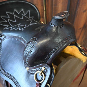 16" USED DOUBLE T GAITED SADDLE