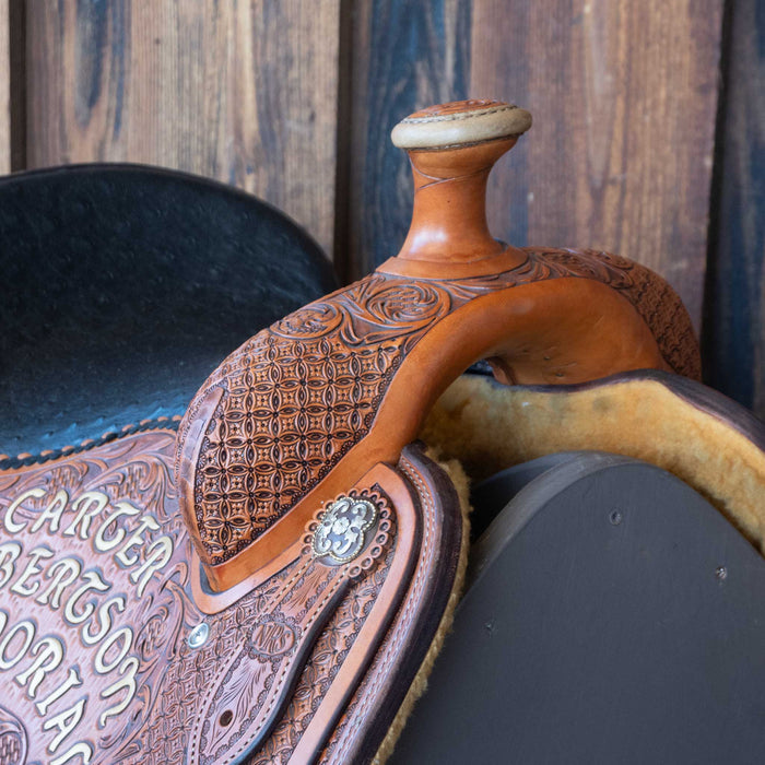 14.5" USED NRS TEAM ROPING SADDLE Saddles - Used NRS