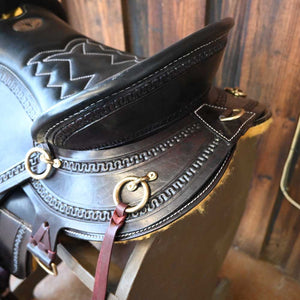 16" USED DOUBLE T GAITED SADDLE