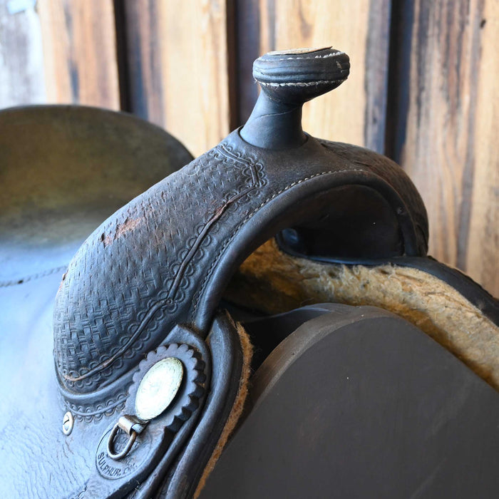 15.5" USED BILLY COOK PRO REINER SADDLE Saddles - Used Billy Cook