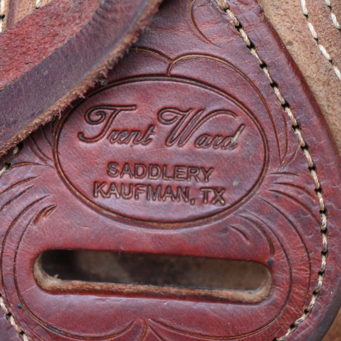 15" USED TRENT WARD RANCH SADDLE Saddles - Used Trent Ward