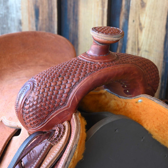 15.5" TESKEY'S STRIP DOWN RANCH SADDLE