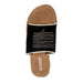Roper Women's Hampton Black Cow Suede Slide Sandal WOMEN - Footwear - Sandals Roper Apparel & Footwear
