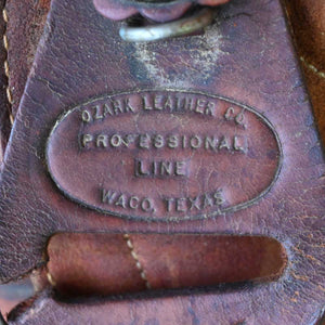 14.5" USED OZARK LEATHER WESTERN SADDLE Saddles OZARK LEATHER