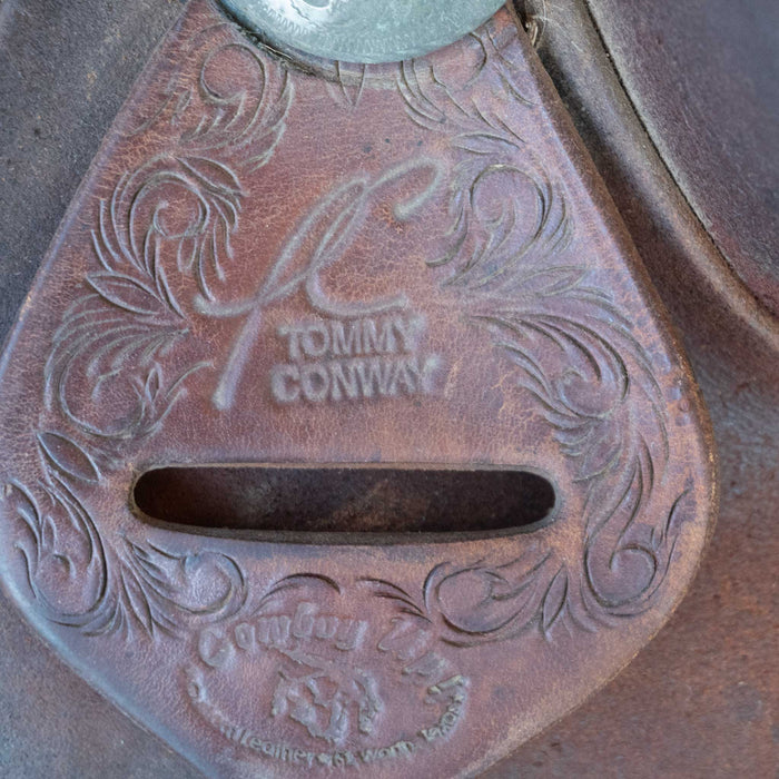 15" USED TOMMY CONWAY RANCH SADDLE