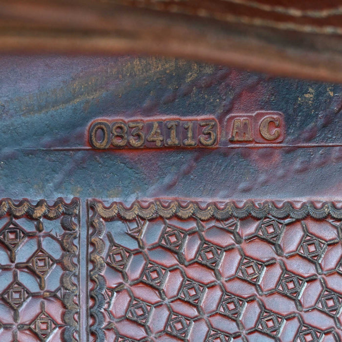 14.5" USED COATS TEAM ROPING SADDLE