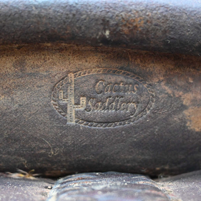 16" USED CACTUS RANCH SADDLE
