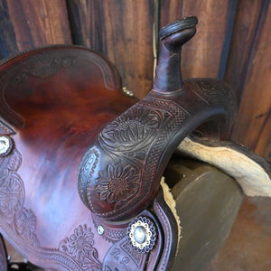 16.5" USED R.RUELAS CUTTING SADDLE