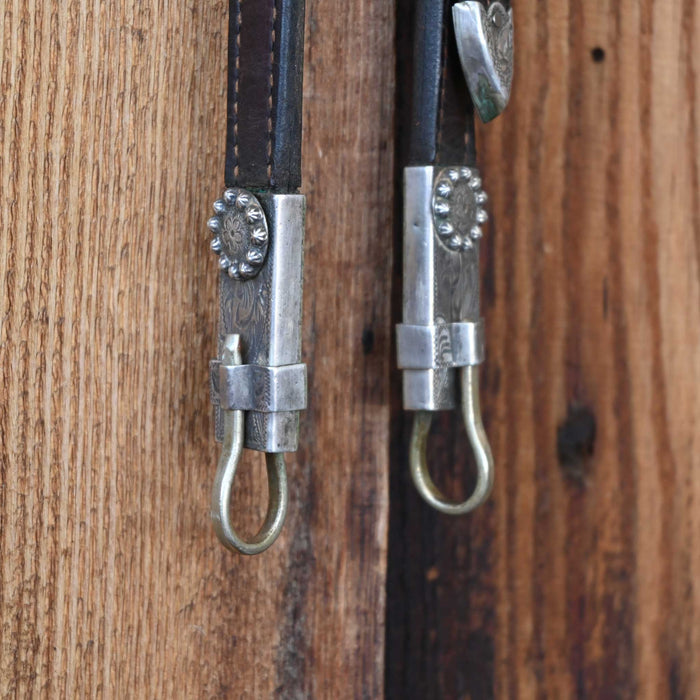 3/4" Single Ear Headstall w/Fleming Hardware