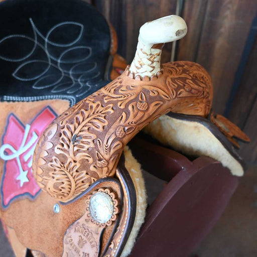 14" USED AMMERMAN BARREL SADDLE Saddles - Used AMMERMAN