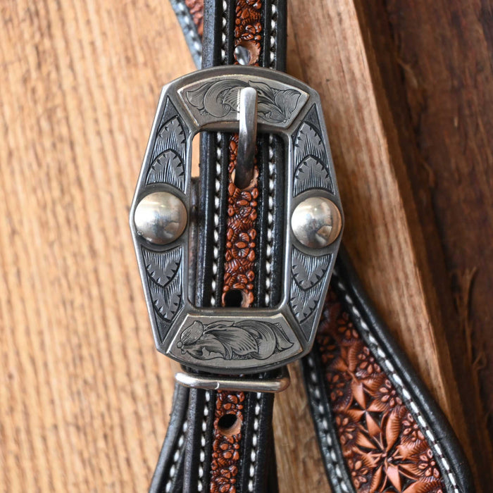 Joey Jemison 3/4" Single Ear Headstall w/Morrison Buckle
