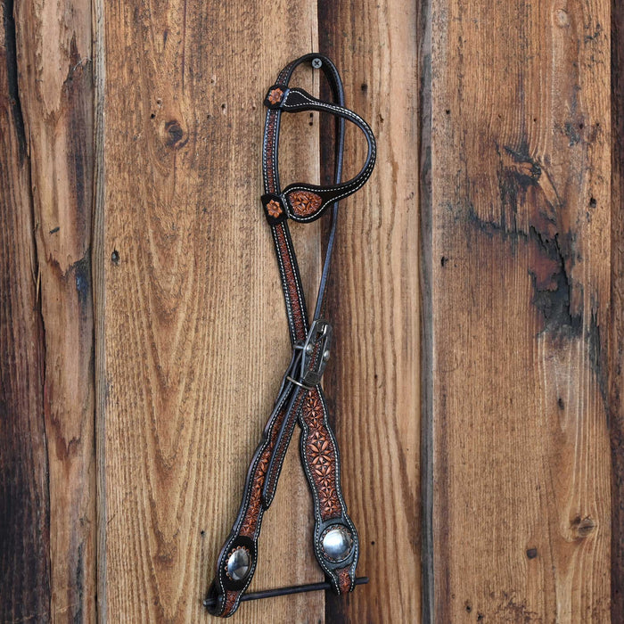 Joey Jemison 3/4" Single Ear Headstall w/Morrison Buckle
