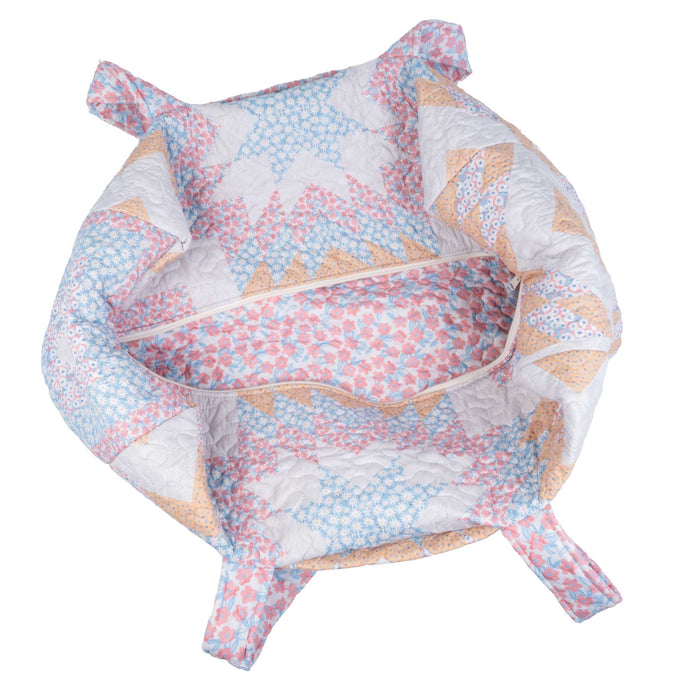 Adeline Patchwork Duffle Bag ACCESSORIES - Luggage & Travel Ida Mae Home