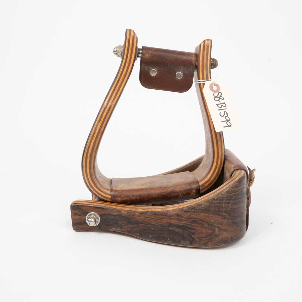 Used Don Orell Wooden Crooked Stirrups Sale Barn Teskey's