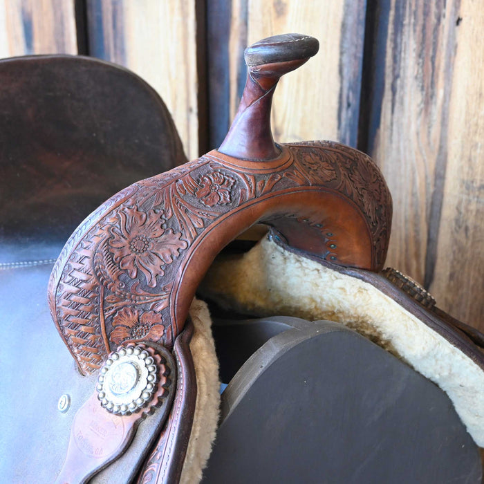 15" USED CALDWELL BARREL SADDLE