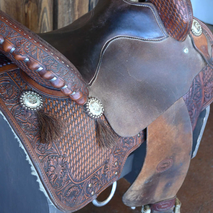 15" USED CALDWELL BARREL SADDLE