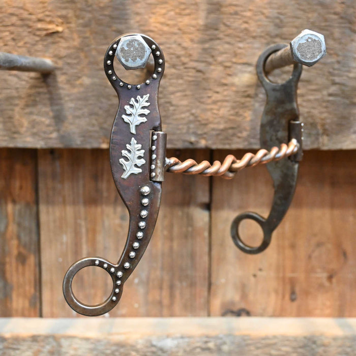 Gordy Alderson Twisted Wire Copper Snaffle Bit