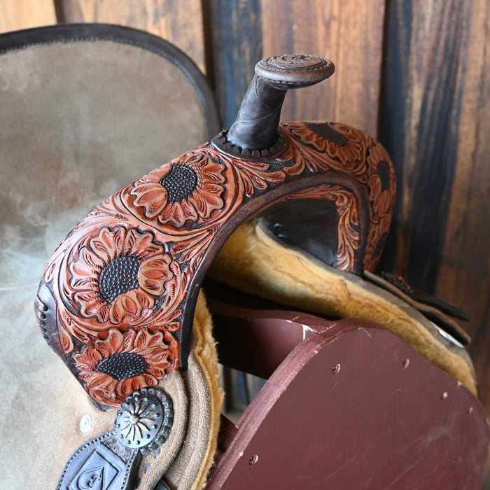 14" USED JOSH ANDREWS BARREL SADDLE