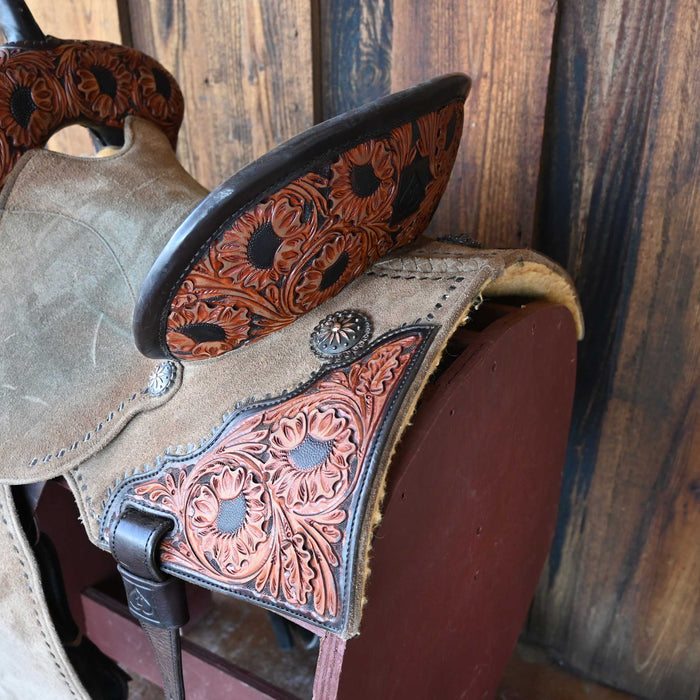 14" USED JOSH ANDREWS BARREL SADDLE