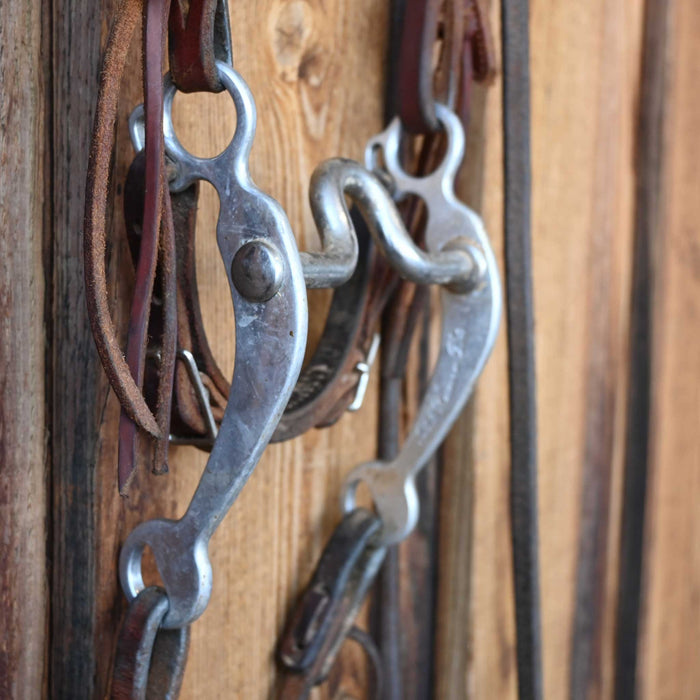 Bill Freeman Solid Port Bridle Rig w/Single Ear Headstall