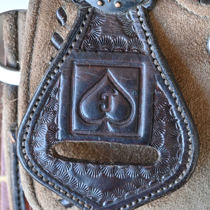 14" USED JOSH ANDREWS BARREL SADDLE