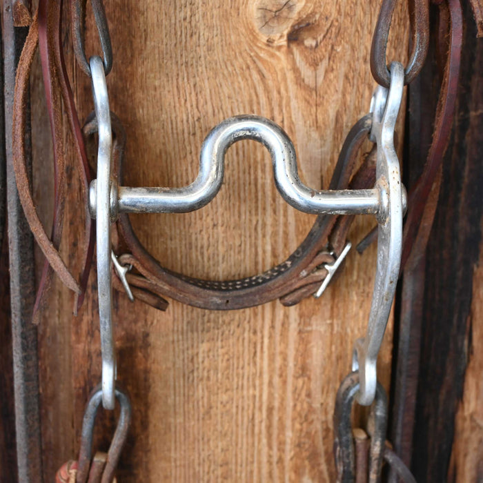 Bill Freeman Solid Port Bridle Rig w/Single Ear Headstall