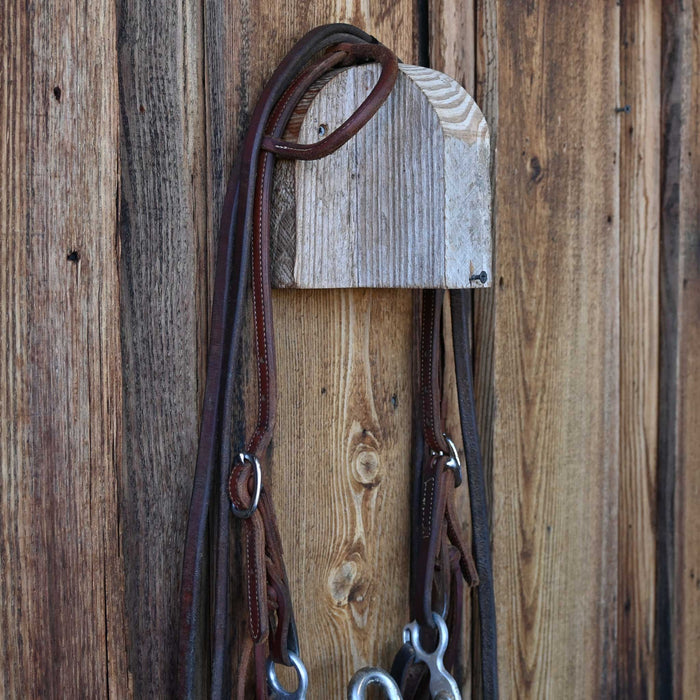 Bill Freeman Solid Port Bridle Rig w/Single Ear Headstall