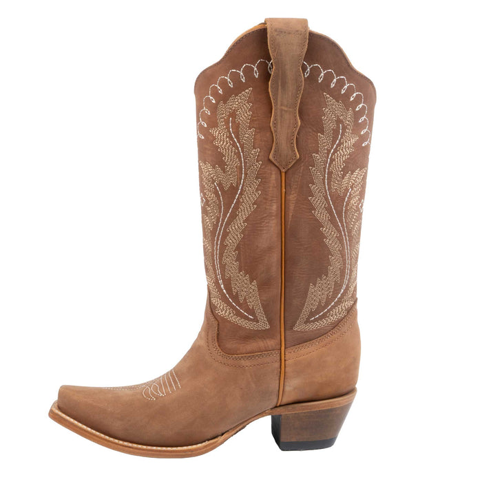 Corral Women's Bronze Embroidery Triad Western Boot WOMEN - Footwear - Boots - Western Boots Corral Boots
