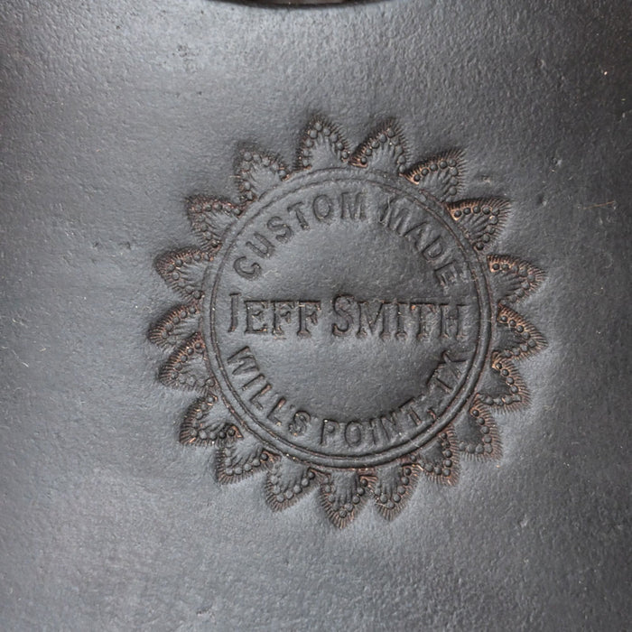 14" USED JEFF SMITH ROPING SADDLE Saddles - Used Jeff Smith