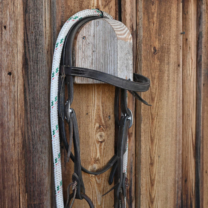 O-Ring Twisted Wire Copper Snaffle Bridle Rig w/Browband Headstall