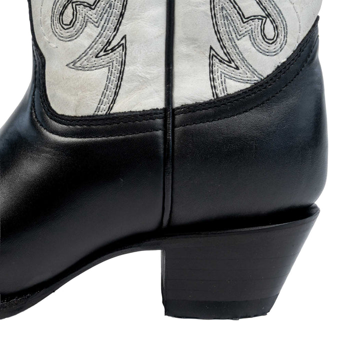 Corral Women's Black/White Embroidery Triad Western Boot WOMEN - Footwear - Boots - Western Boots Corral Boots