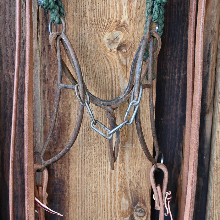 Randy Layton Chain Bridle Rig w/Nylon Split Ear Headstall