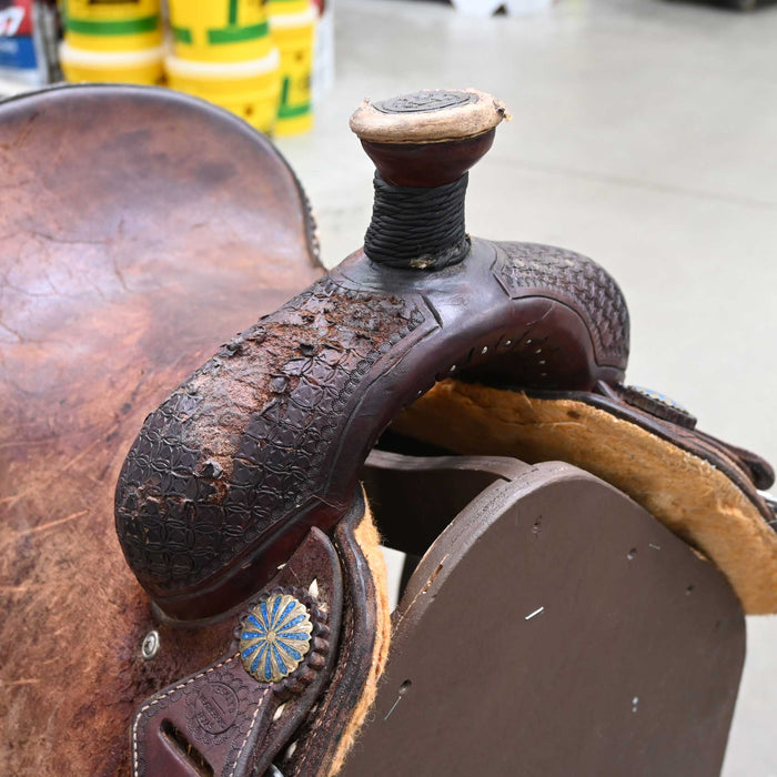 14" USED TESKEY'S ALL AROUND SADDLE